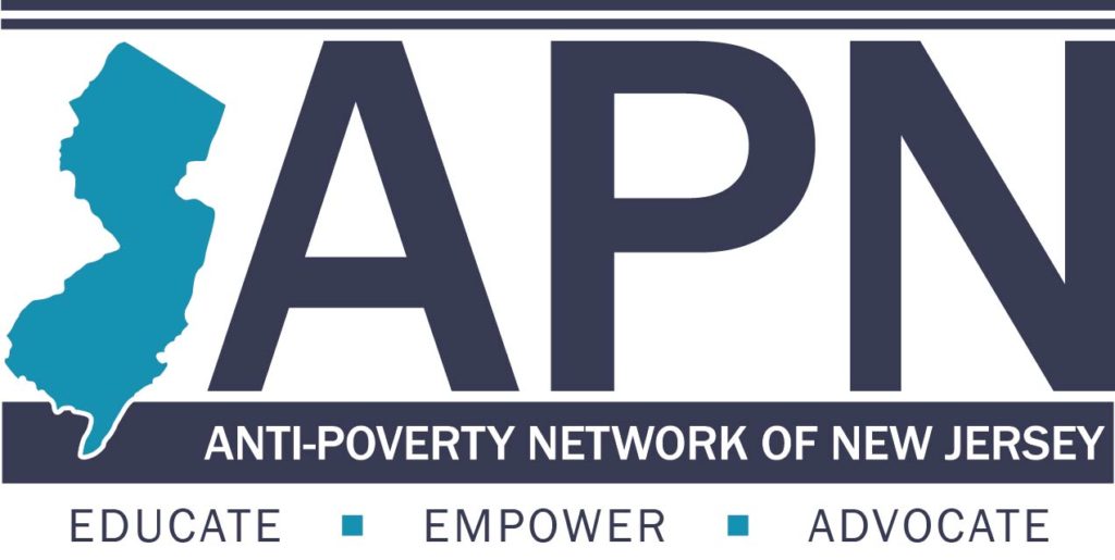 Anti-Poverty Network logo showing that they have joined with more than 50 organizations in support of action on climate change